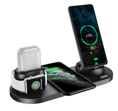 iPhone 6-in-1 Wireless Charging Station