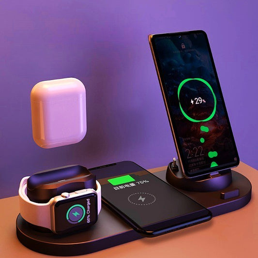 iPhone 6-in-1 Wireless Charging Station