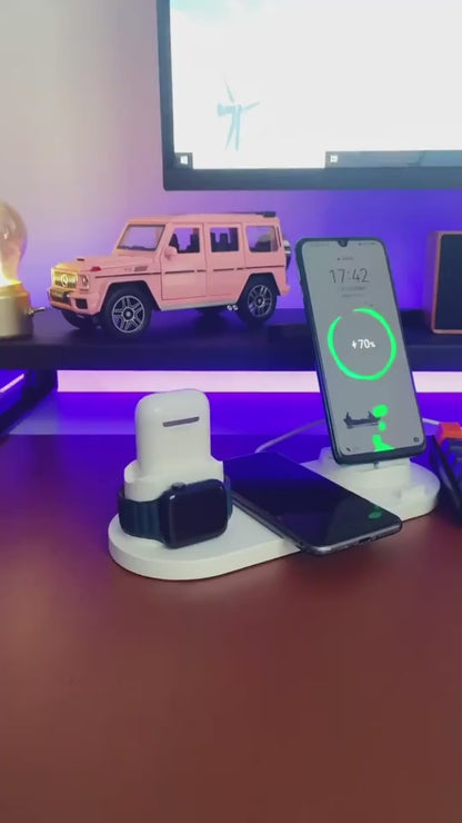 iPhone 6-in-1 Wireless Charging Station