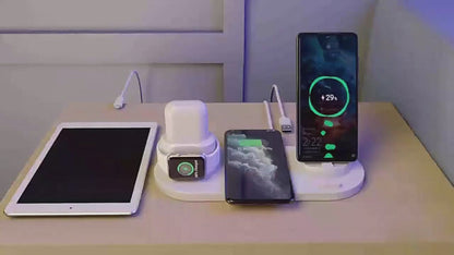 iPhone 6-in-1 Wireless Charging Station